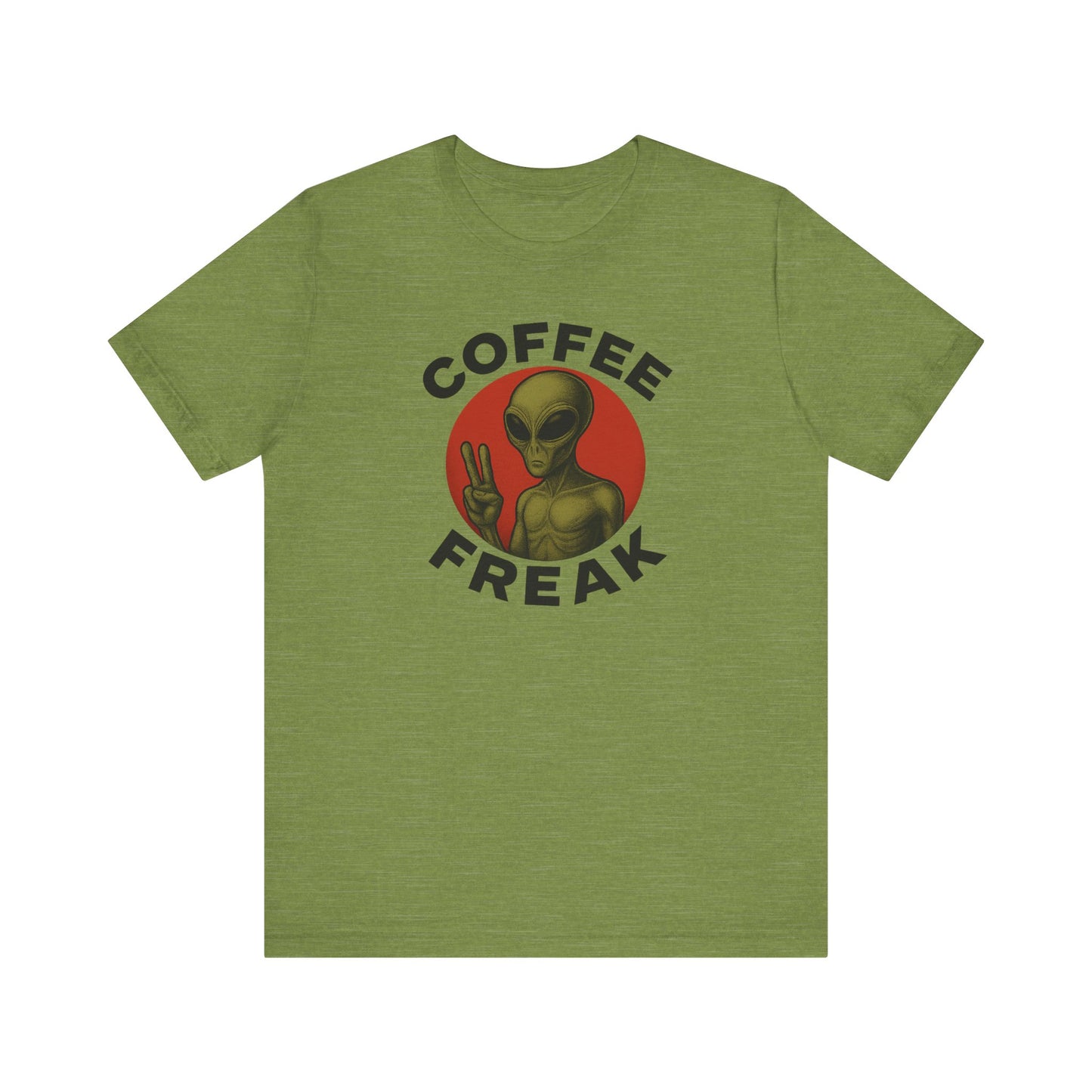 Coffee Freak Unisex Jersey Short Sleeve Tee, Cute Alien Tee, Funny Coffee Shirt for Coffee Lovers, Quirky Graphic Tee, Perfect for [...]