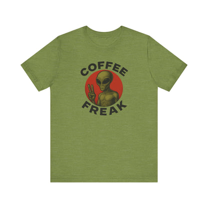 Coffee Freak Unisex Jersey Short Sleeve Tee, Cute Alien Tee, Funny Coffee Shirt for Coffee Lovers, Quirky Graphic Tee, Perfect for [...]