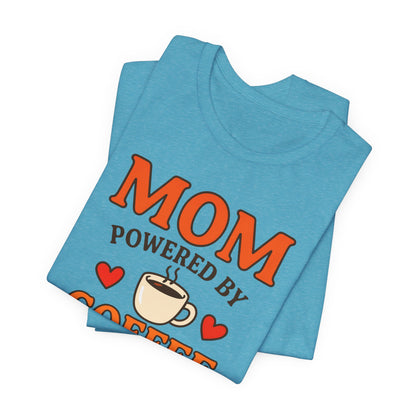 Coffee-Loving Mom Tee, Mother's Day Gift, Chaos Tee, Gift for Mom, Fun T-Shirt, Coffee Lover Apparel