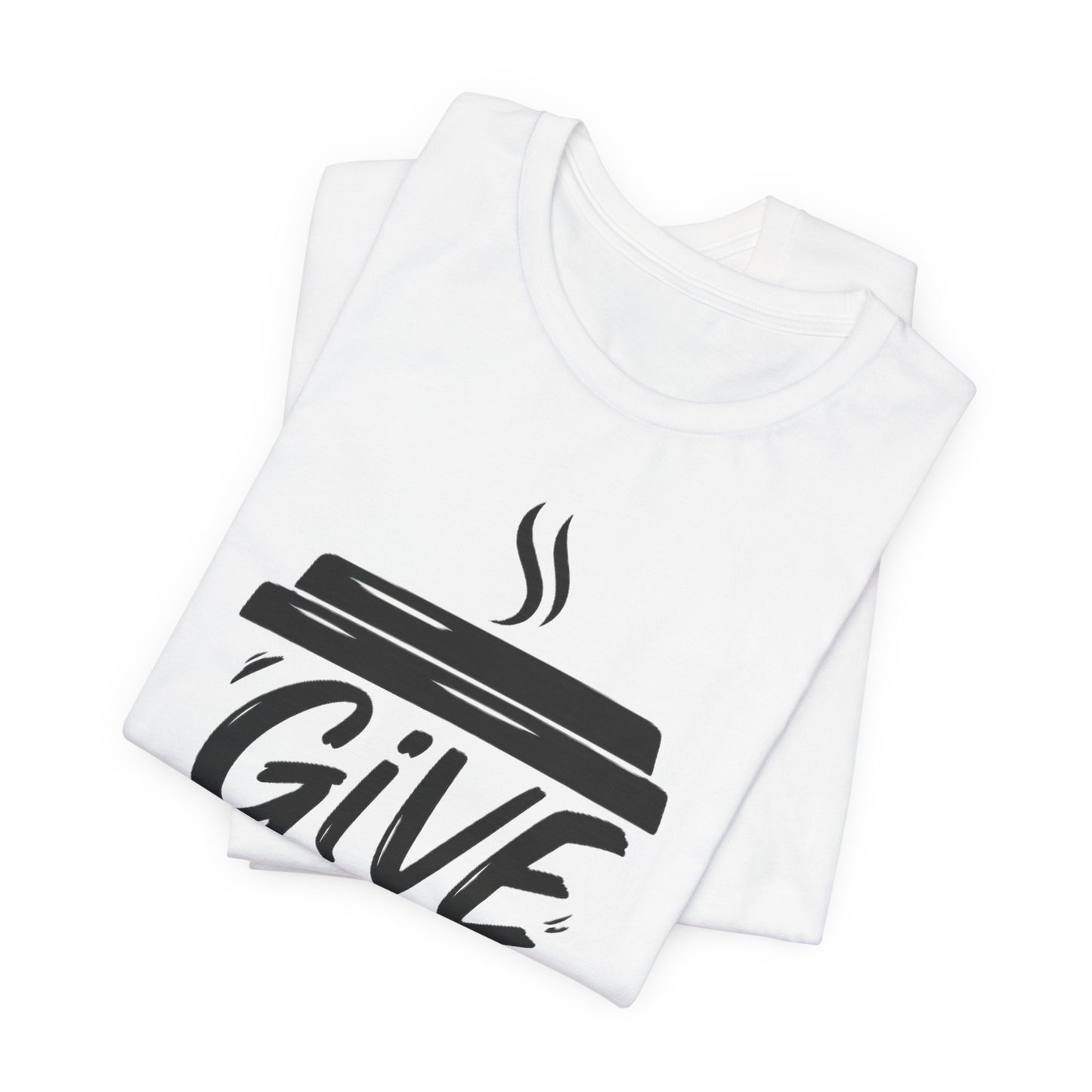 Coffee Lover's Unisex Tee, Give Me Coffee T-Shirt, Coffee Shop Merch, Gift for Baristas, Caffeine Enthusiasts