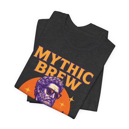 Mythic Brew Tee - Unisex Graphic T-Shirt, Coffee Lover Shirt, Gifts for Him, Vintage Style Tee, Casual Wear