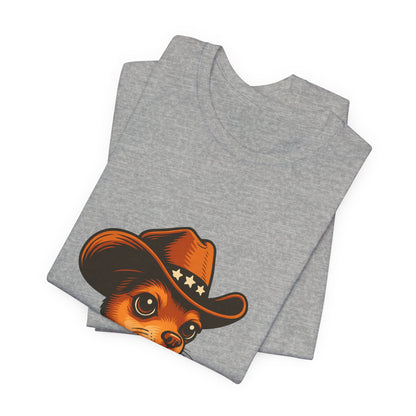 Cowboy Coffee Graphic Tee, Unisex T-Shirt, Funny Coffee Lover Gift, Casual Wear, Coffee Shop Merch