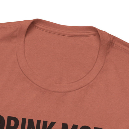 Coffee Lover's Motivational Tee, Perfect for Café Hoppers, Birthday Gifts, Coffee Enthusiasts, Relaxed Weekends, Casual Wear