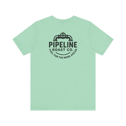 Pipeline Roast Co. Branded Classic Unisex Jersey Short Sleeve Tee - Soft, Breathable Cotton | Bella+Canvas