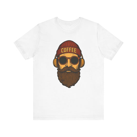 Coffee Lover's Unisex Tee - Perfect for Baristas, Father's Day, Casual Wear, Gifts, Coffee Shop Vibe, Hipster Style