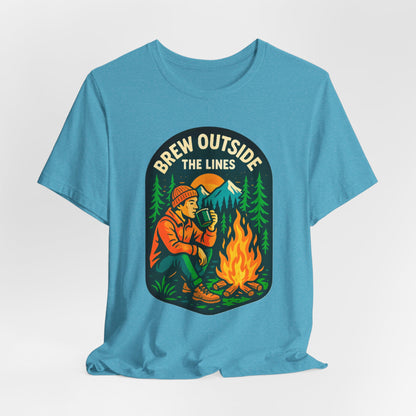Outdoor Adventure Tee with Retro Campfire Design, Unisex Casual Shirt, Perfect for Camping, Hiking, Gifts for Nature Lovers, Outdoor [...]