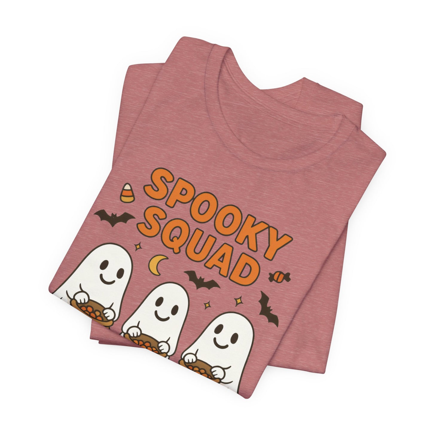 Spooky Squad Coffee Ghosts Tee – Halloween Shirt for Coffee Lovers