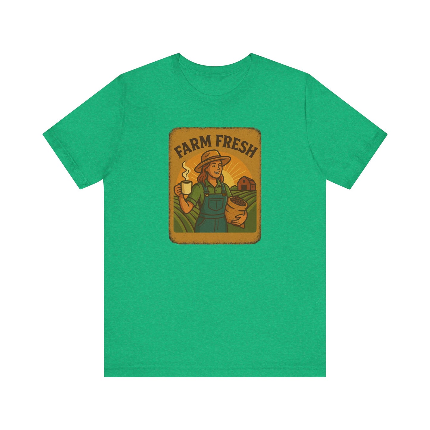 Farm Fresh Unisex Jersey Tee - Pipeline Roast Co.