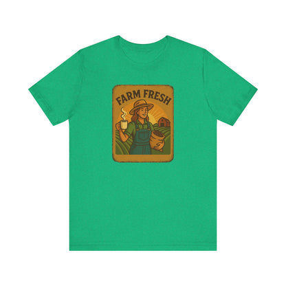 Farm Fresh Unisex Jersey Tee - Pipeline Roast Co.