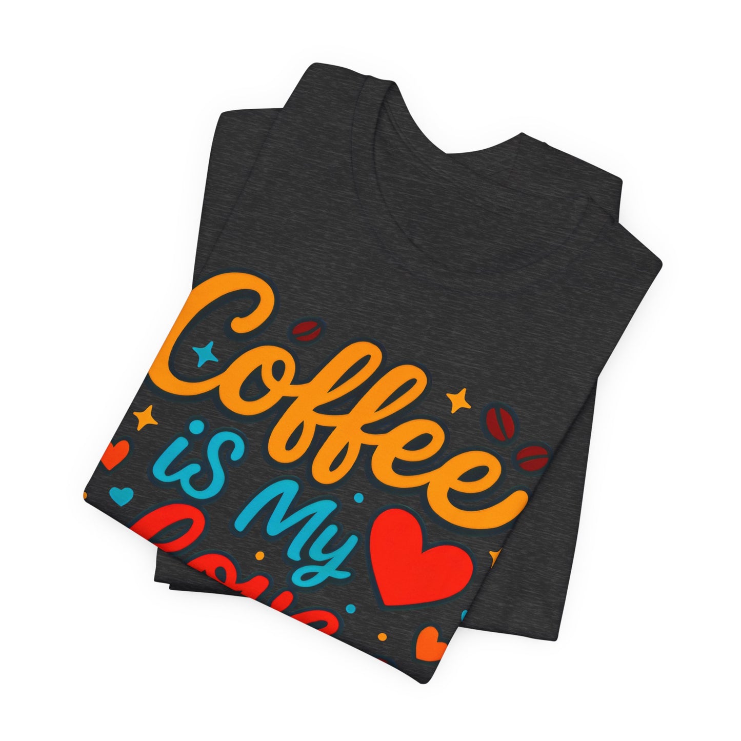 Coffee Lover's Unisex Tee - Perfect Gift for Coffee Enthusiasts, Unique T-Shirt for Baristas, Coffee Break Apparel, Vibrant Casual Wear