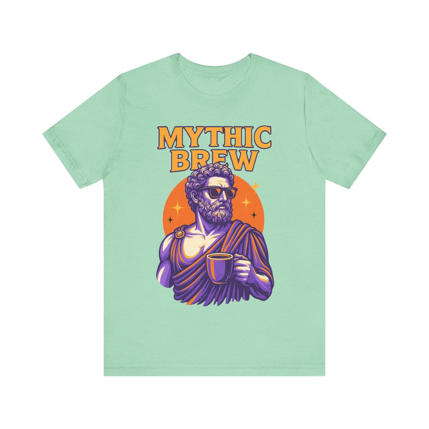 Mythic Brew Tee - Unisex Graphic T-Shirt, Coffee Lover Shirt, Gifts for Him, Vintage Style Tee, Casual Wear