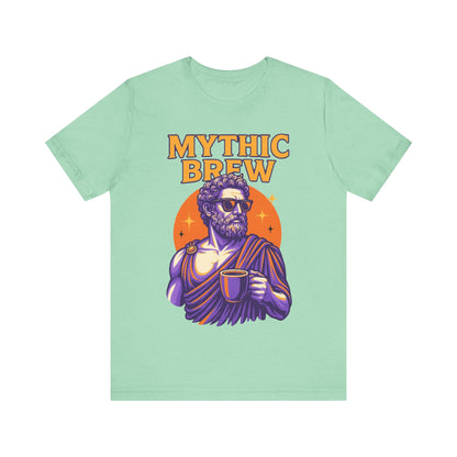 Mythic Brew Tee - Unisex Graphic T-Shirt, Coffee Lover Shirt, Gifts for Him, Vintage Style Tee, Casual Wear