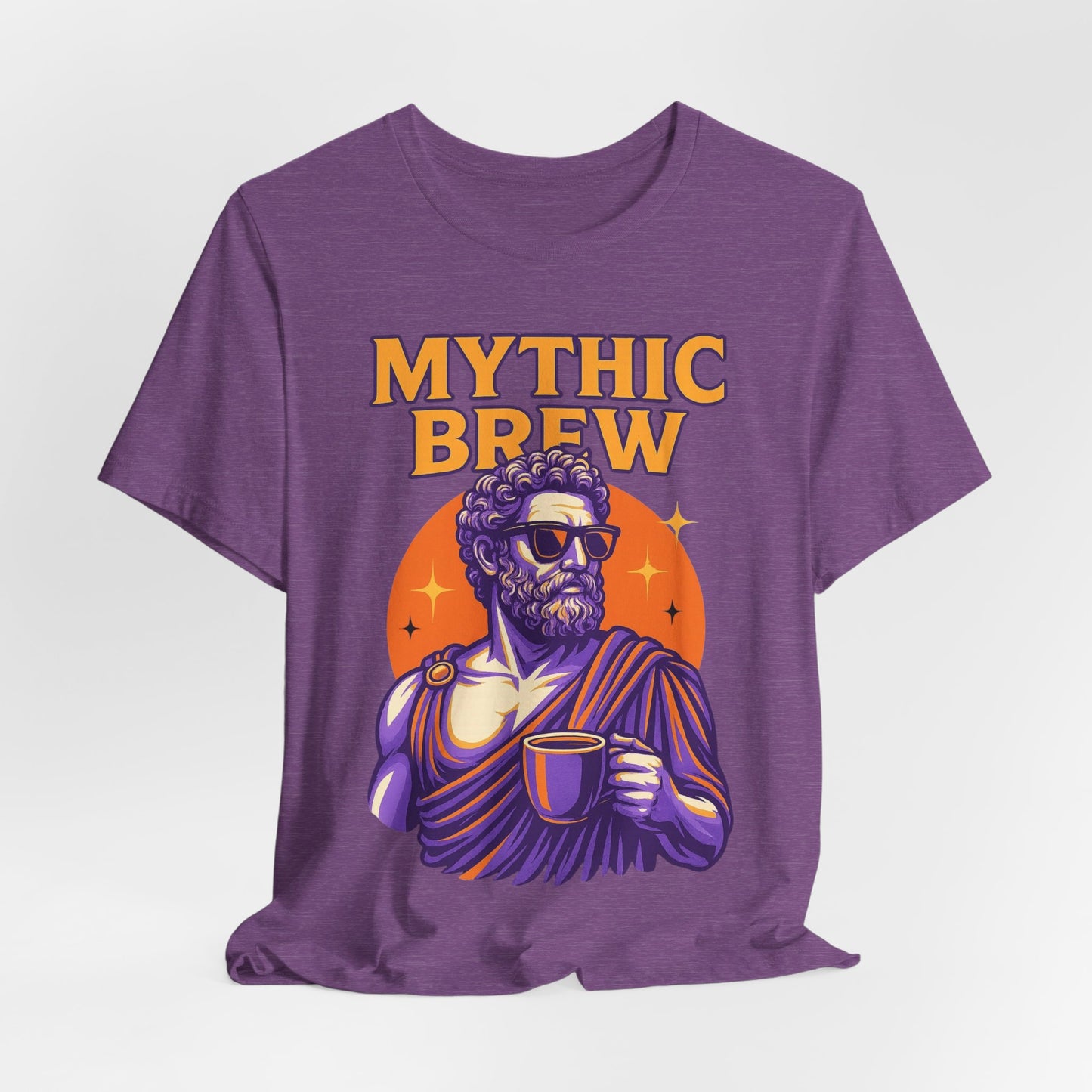 Mythic Brew Tee - Unisex Graphic T-Shirt, Coffee Lover Shirt, Gifts for Him, Vintage Style Tee, Casual Wear