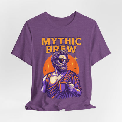 Mythic Brew Tee - Unisex Graphic T-Shirt, Coffee Lover Shirt, Gifts for Him, Vintage Style Tee, Casual Wear