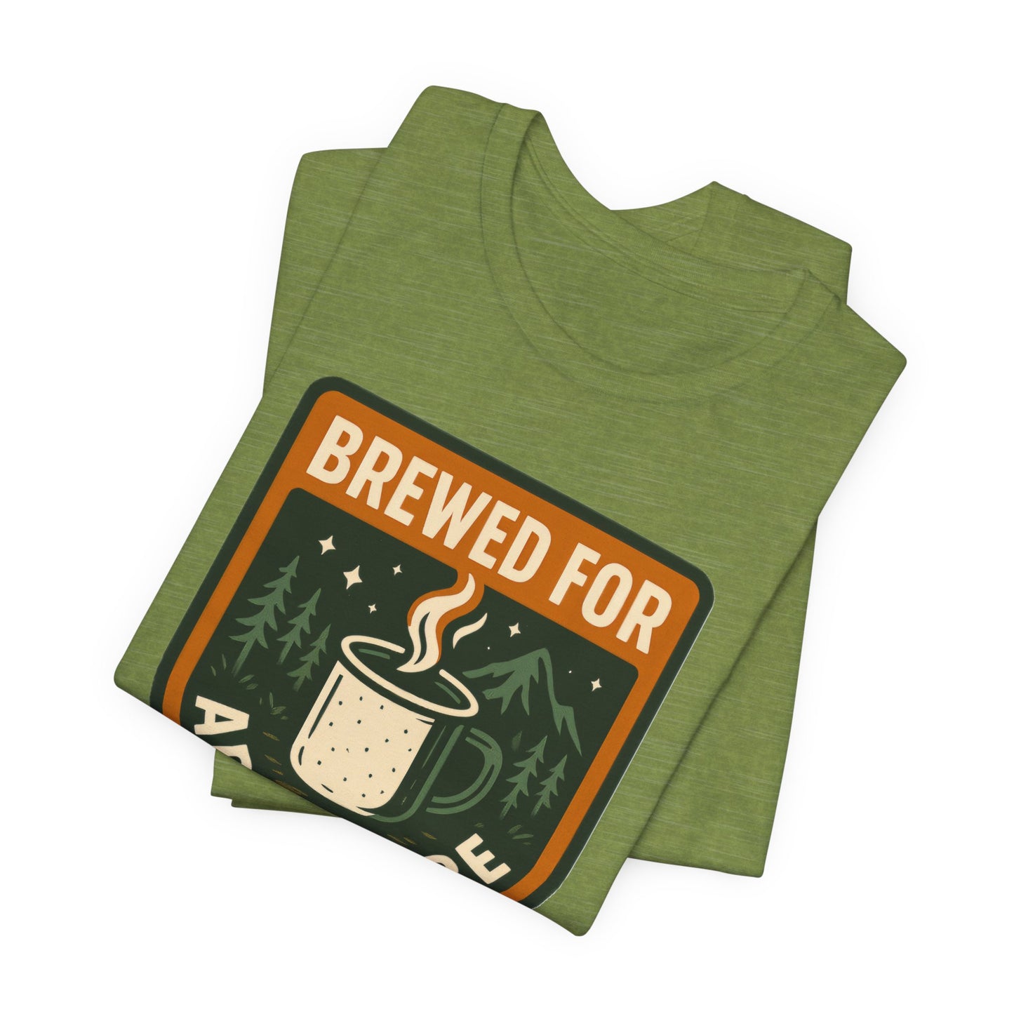 Adventure Brewed Graphic Tee - Perfect for Outdoors Lovers, Travel, Hiking, Camping, Gift for Adventurers