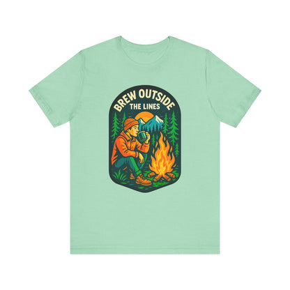 Outdoor Adventure Tee with Retro Campfire Design, Unisex Casual Shirt, Perfect for Camping, Hiking, Gifts for Nature Lovers, Outdoor [...]