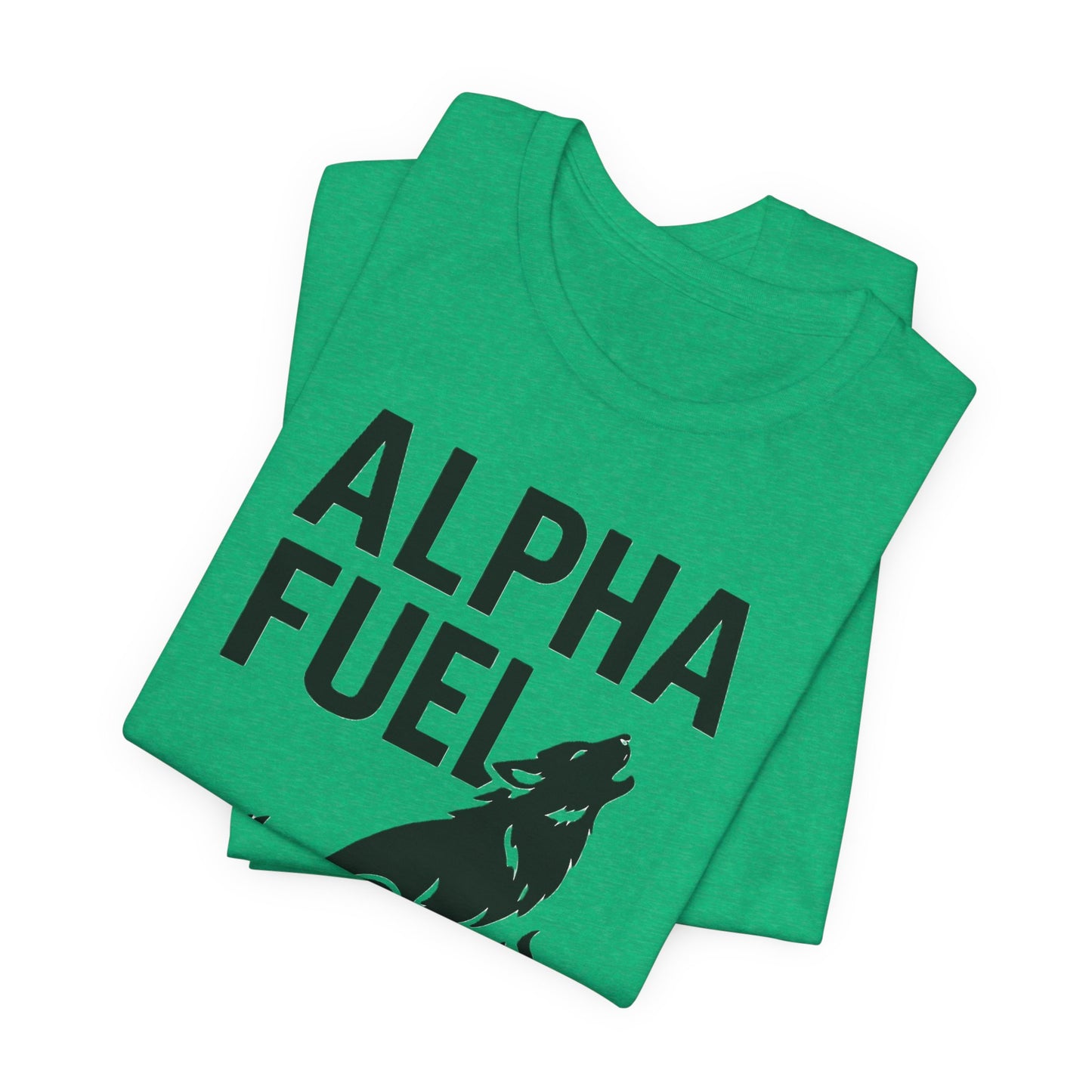 Alpha Fuel Unisex Tee, Coffee Lover T-Shirt, Gift for Baristas, Dog and Cat Owners Gift, Casual Everyday Wear